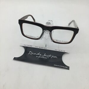 Randy Jackson 3078 Zyloware Mens Black Tortoise Eyeglasses Frames 54-21-145 NEW